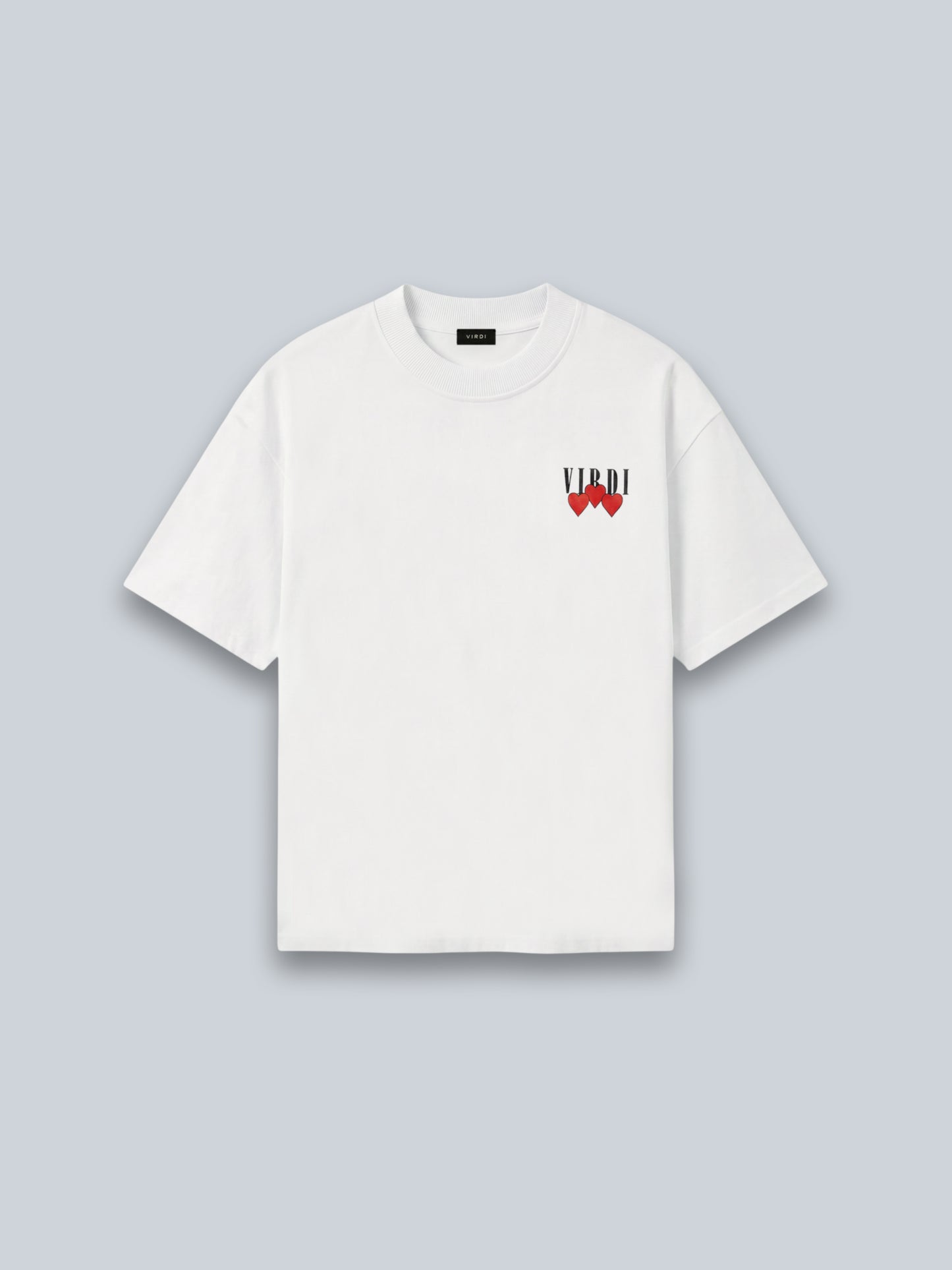 TRIPLE HEARTS TEE