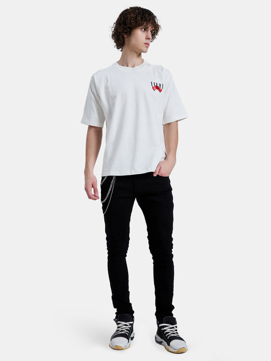 TRIPLE HEARTS TEE