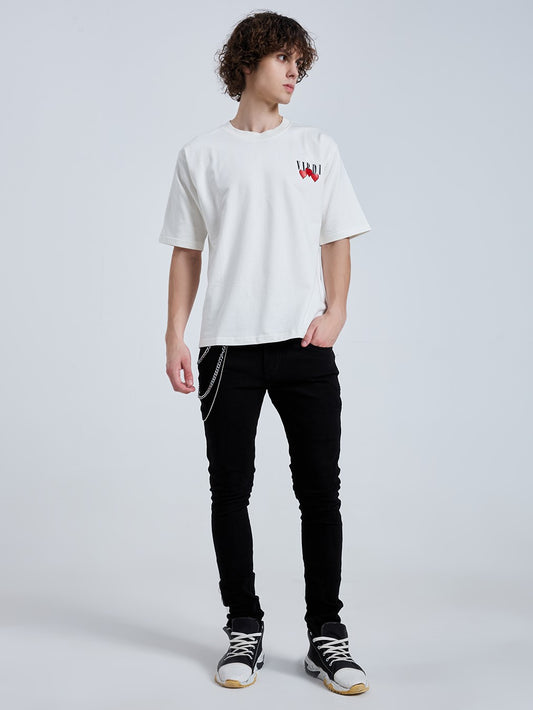 TRIPLE HEARTS TEE