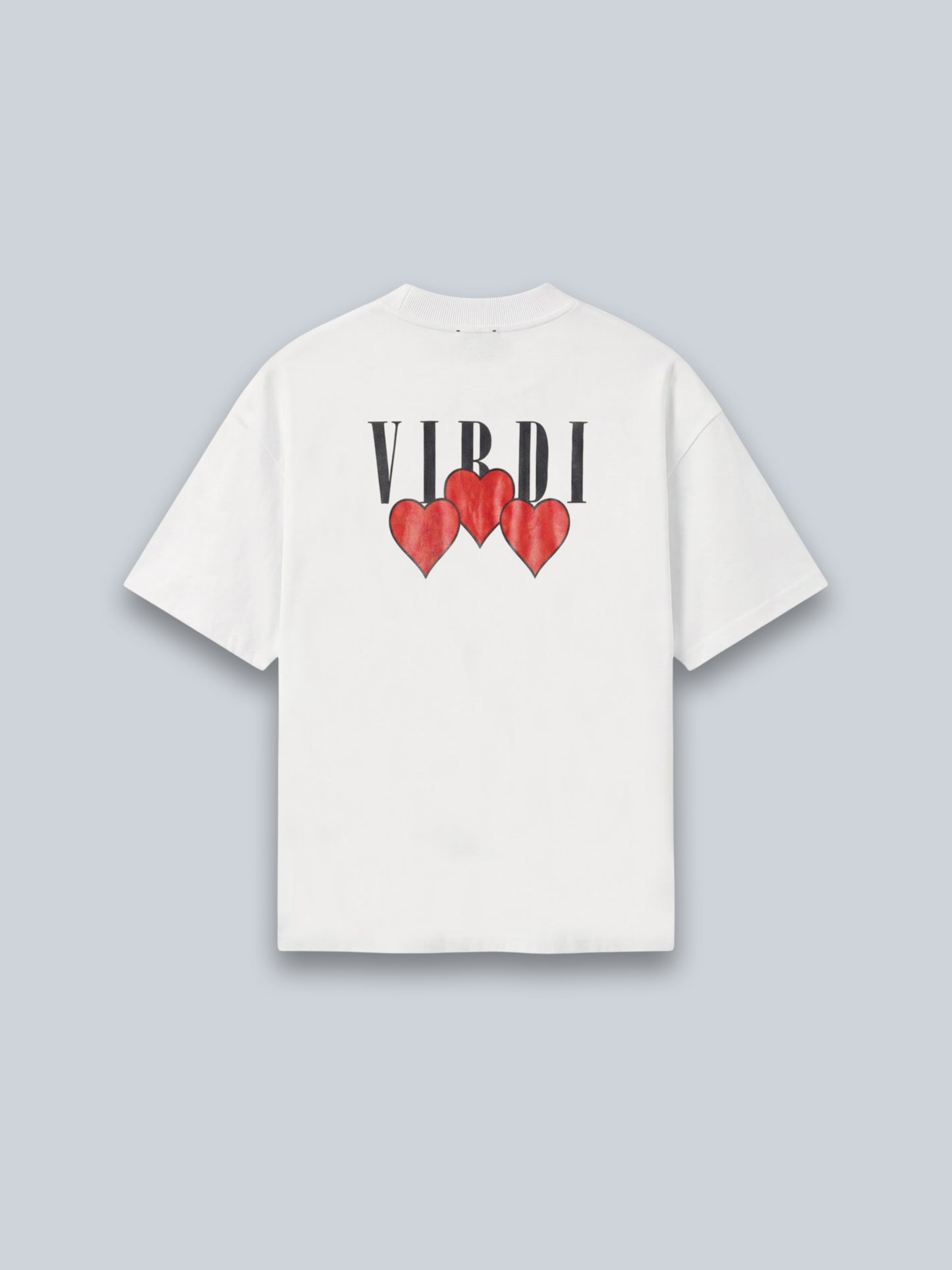 TRIPLE HEARTS TEE