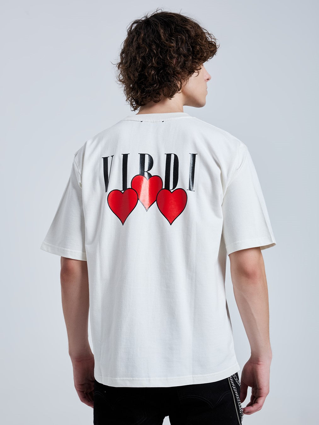 TRIPLE HEARTS TEE
