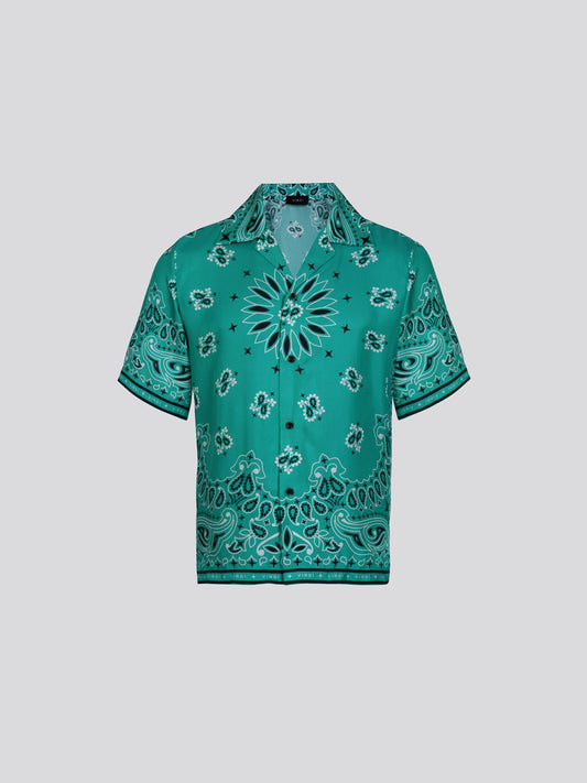 BANDANA BOWLING SHIRT