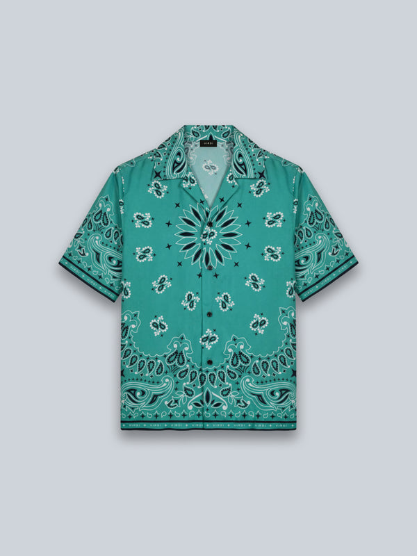 BANDANA BOWLING SHIRT