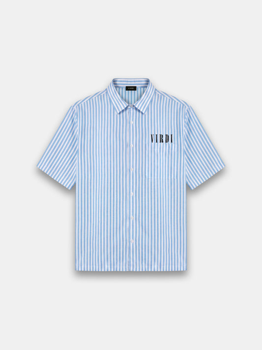 BEADS PAISLEY STRIPE SHIRT