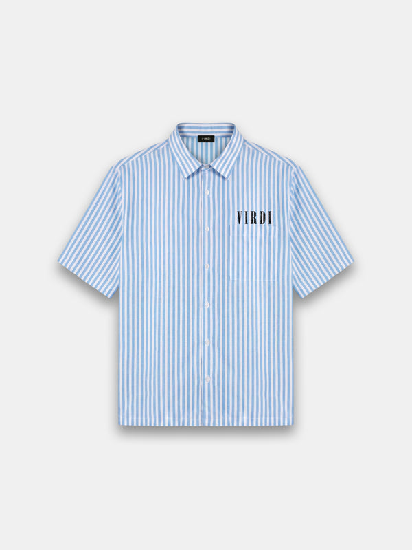 BEADS PAISLEY STRIPE SHIRT