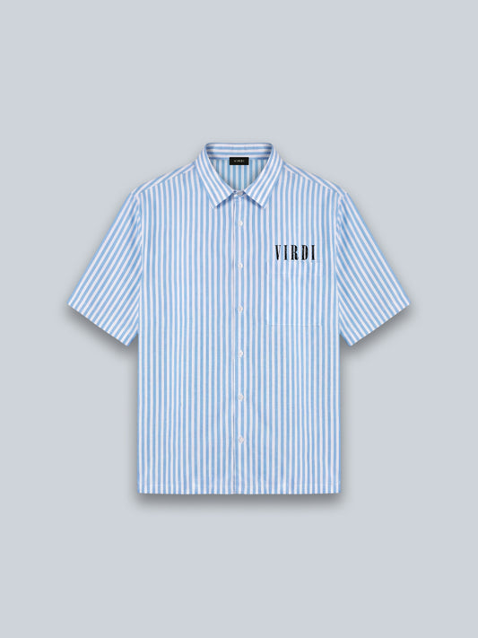 BEADS PAISLEY STRIPE SHIRT