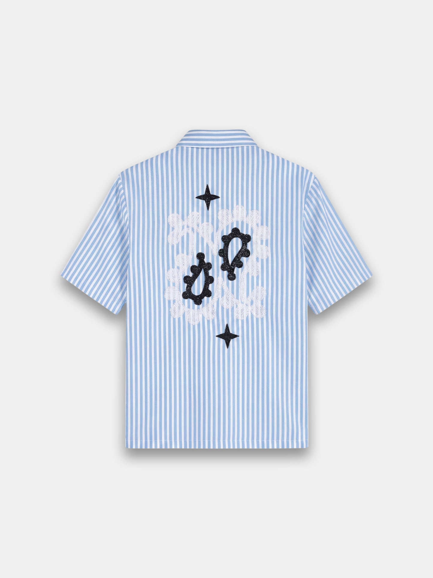 BEADS PAISLEY STRIPE SHIRT