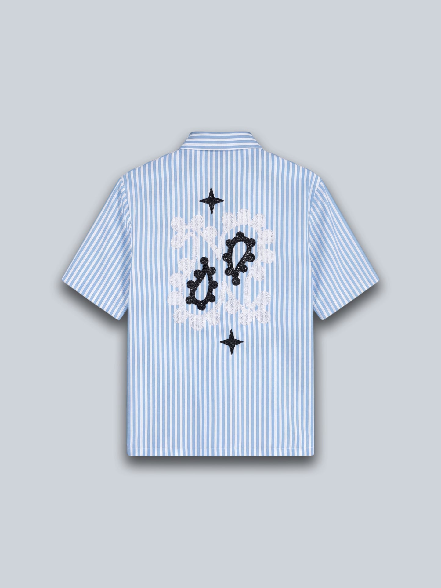 BEADS PAISLEY STRIPE SHIRT