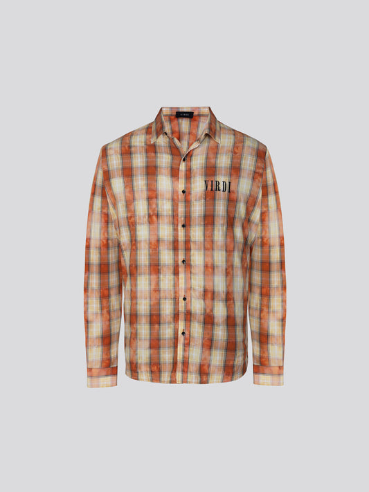 REBEL SLOGAN BLEACHED SHIRT