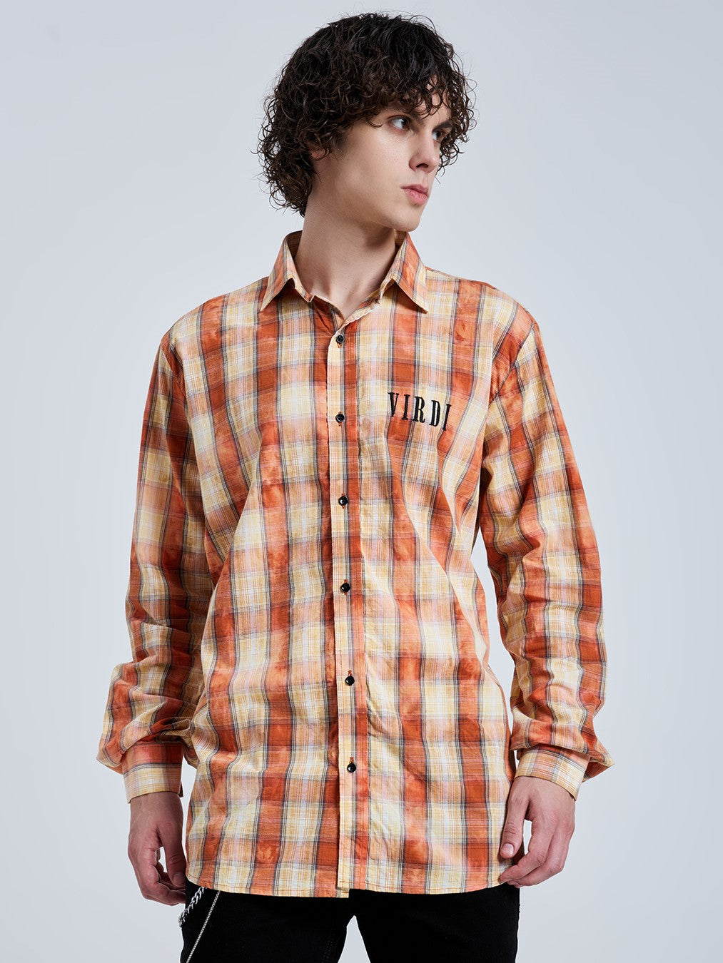 REBEL SLOGAN BLEACHED SHIRT